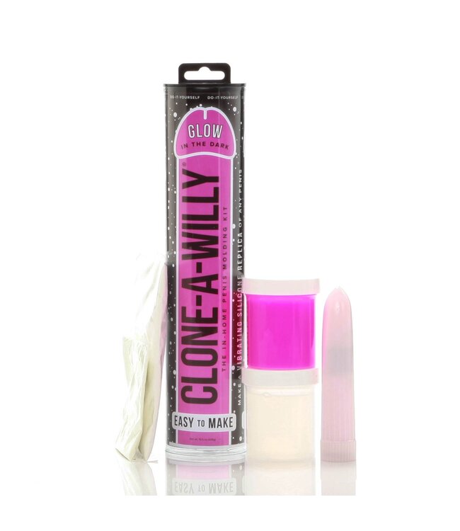 Clone a Willy Clone-A-Willy Kit - Glow-in-the-Dark - Fel Roze