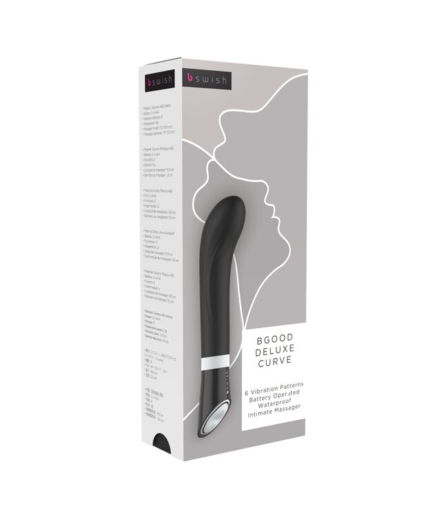 B Swish B Swish – BGOOD DELUXE CURVE G-Spot Vibrator – Zwart