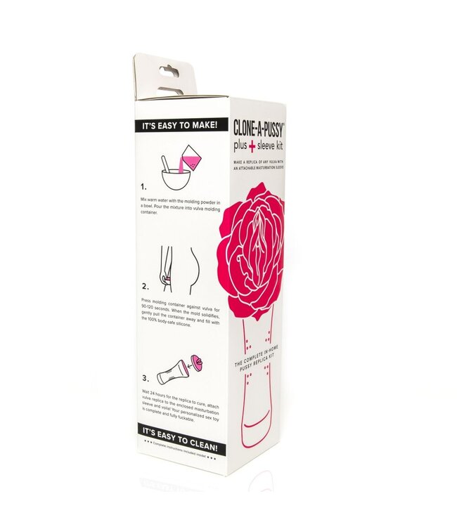 Clone a Willy Clone-A-Pussy - Plus Sleeve Kit - Roze