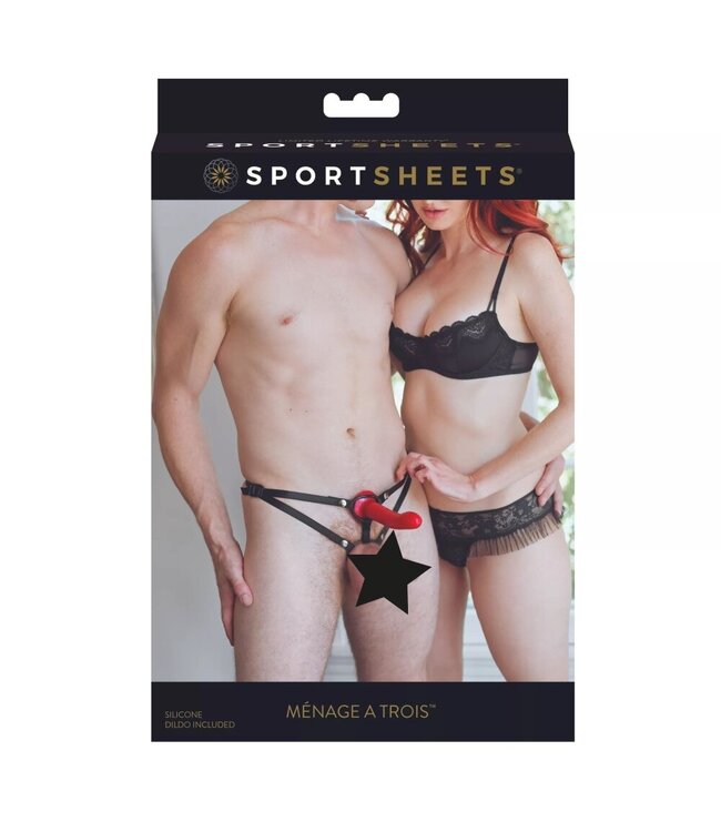 Sportsheets Sportsheets - Menage a Trois for Two