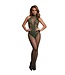 Le Desir Kanten Visnet Catsuit - Groen