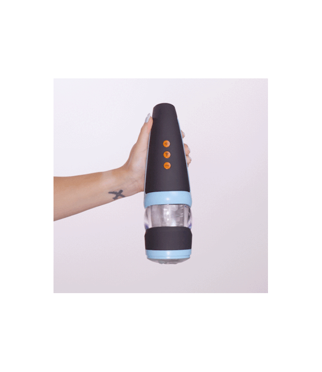 Cruizr CRUIZR - CP02 Draaiende En Vibrerende Automatische Masturbator Met Adapter