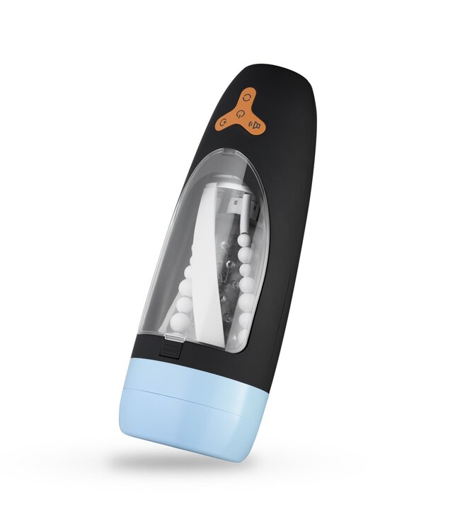 Cruizr CRUIZR - CP01 Draaiende En Zuigende Masturbator Met Adapter