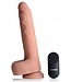 XR Brands Vibrerende & Stotende Realistische XL Dildo Met Balzak - 17.8 cm