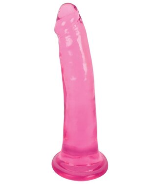 XR Brands Lollicock - Dildo Slim Stick -  Cherry Ice - 20.3 cm