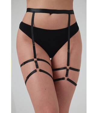 Christine Christine - Jarretelgordel Blushing - zwart