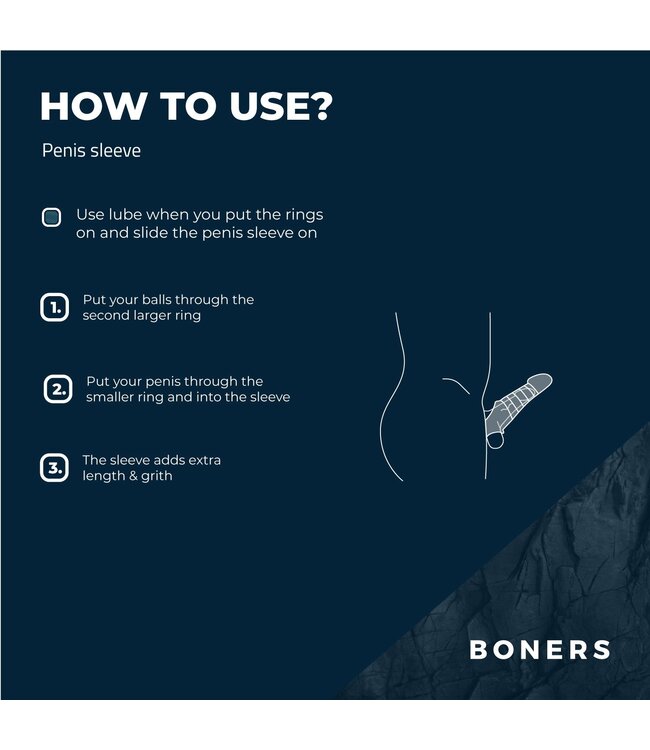 Boners Boners Ondersteunende Penis Sleeve