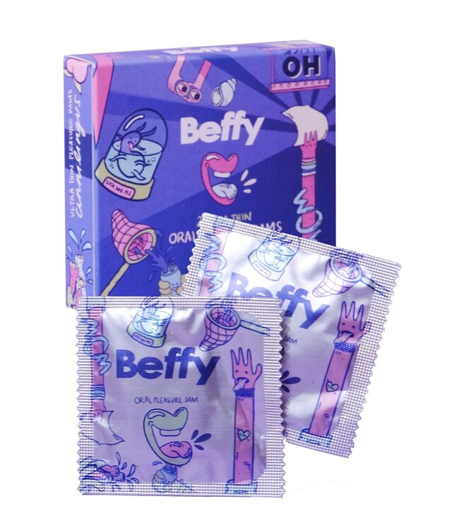 Beffy Oral Dams 2pcs