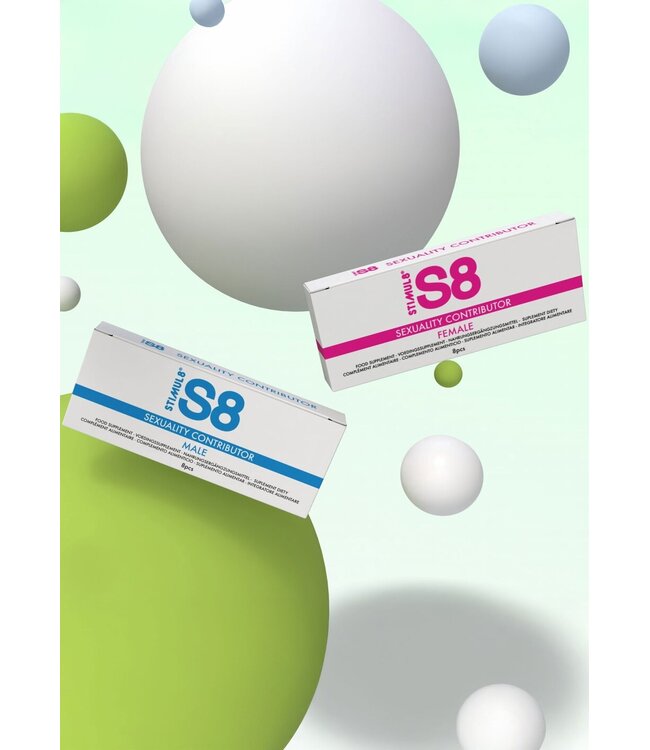 S8 Sexuality Male Tabs 8 Pcs
