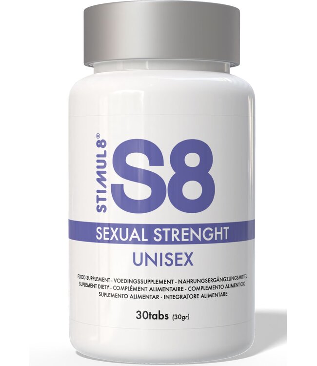 S8 Sexual Strength Tabs 30 Pcs