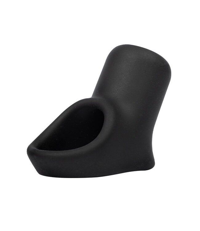 Rimba Rimba Bondage Play - Siliconen Penis Sleeve - Zwart
