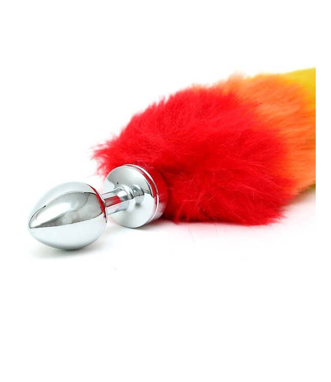Rimba Rimba - Buttplug met regenboog staart (unisex)