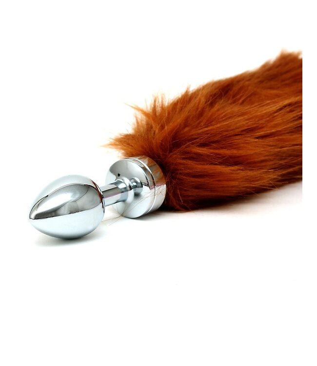 Rimba Rimba - Buttplug met bruine staart (unisex)