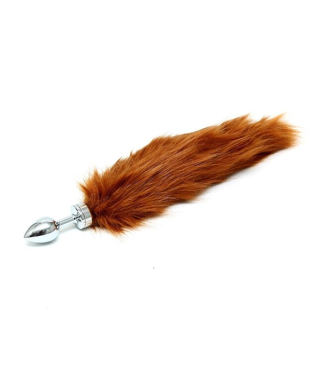 Rimba Rimba - Buttplug met bruine staart (unisex)