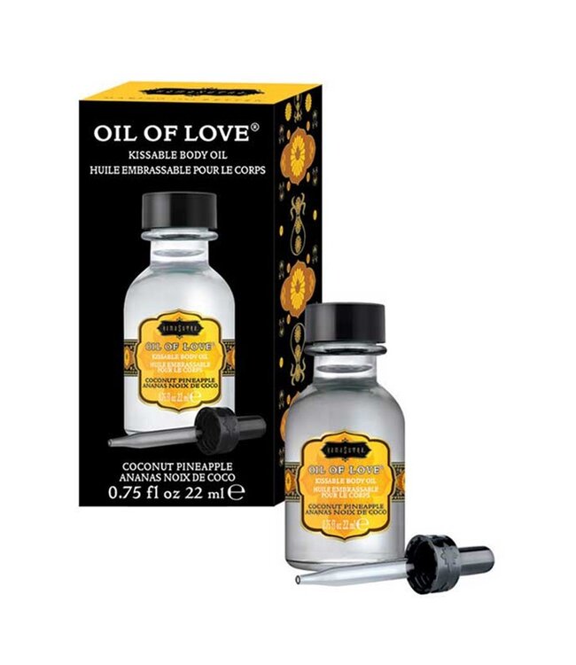 Rimba KamaSutra - Oil of Love - Kusbare Lichaamsolie - Coconut Pineapple - 22 ml