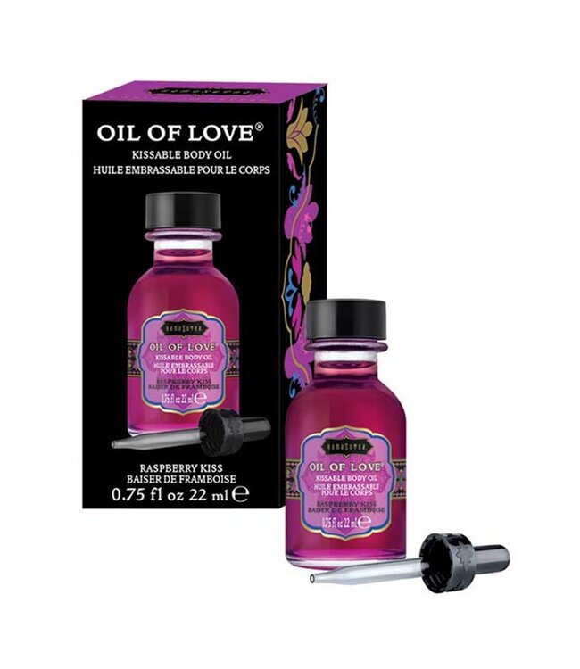 Rimba Kama Sutra - Oil of Love - Kusbare Lichaamsolie - Raspberry Kiss - 22 ml
