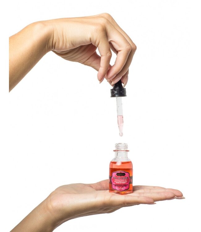 Rimba KamaSutra - Oil of Love - Kusbare Lichaamsolie - Strawberry Dreams - 22 ml