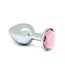 Rimba Rimba - Buttplug XS met kristal (unisex)