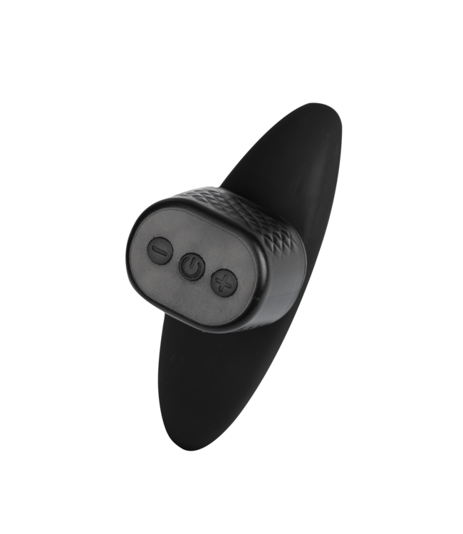 Rimba Rimba Electro Play – E-Stim Anale Plug - Bi-Polair - Zwart