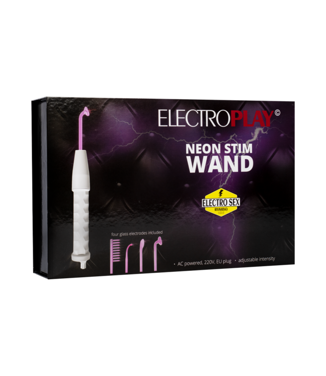 Rimba Rimba Bondage Play - Neon Stim Wand - 220 Volt EU