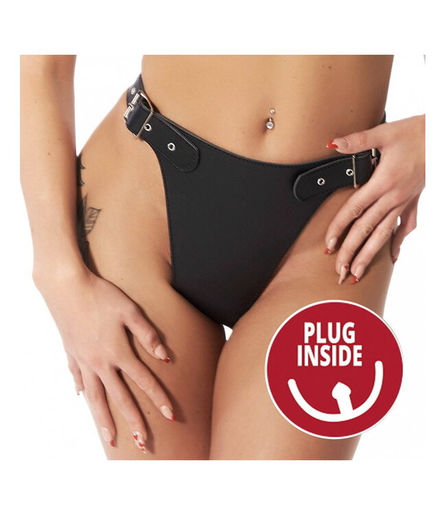 Rimba Rimba - Slip met dildo (3,5 x 12 cm) naar binnen