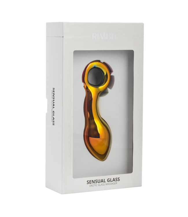 Rimba Rimba Sensual Glass - Kaleigh - Glazen buttplug