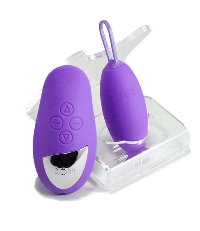 Rimba DORR - Spot - Draadloos Duo Ei + Oplegvibrator - Paars