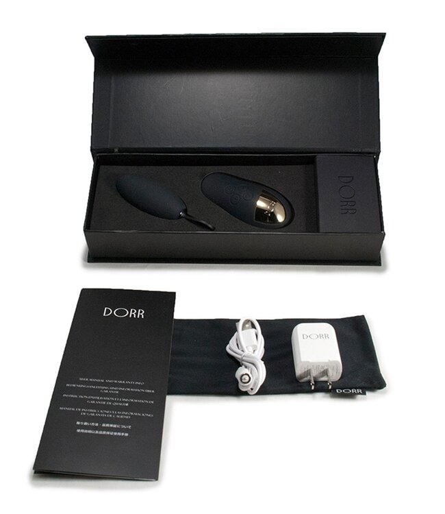 Rimba DORR - Spot - Draadloos Duo Ei + Oplegvibrator - Zwart