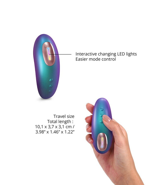 Rimba Love to Love - Dreamer - Clitorisvibrator - Iridescent Turquoise