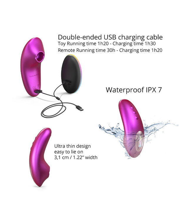 Rimba Love to Love - Dreamer - Clitorisvibrator - Roze