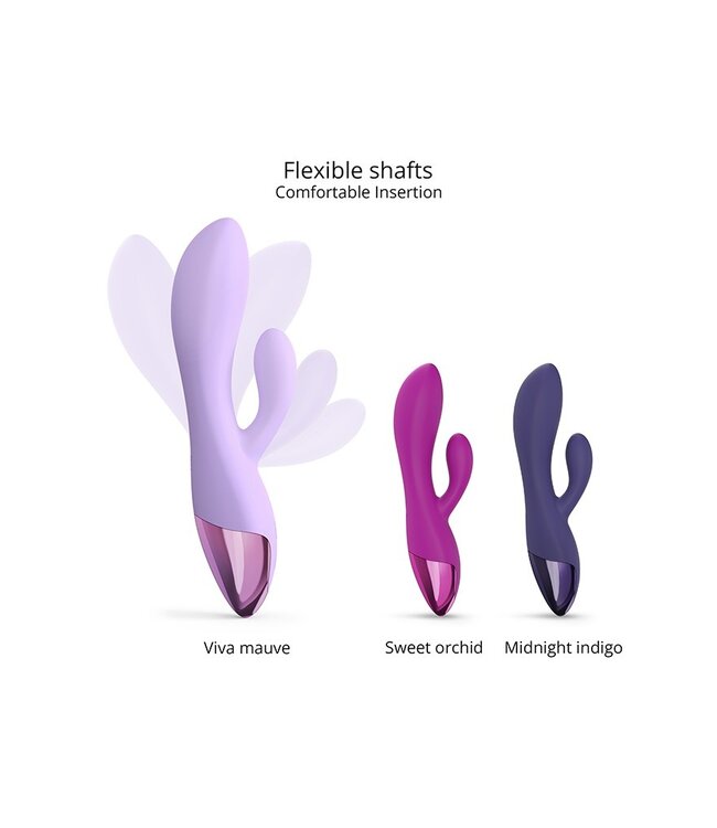 Rimba Love to Love - Funky Bunny - Rabbit Vibrator - Mauve