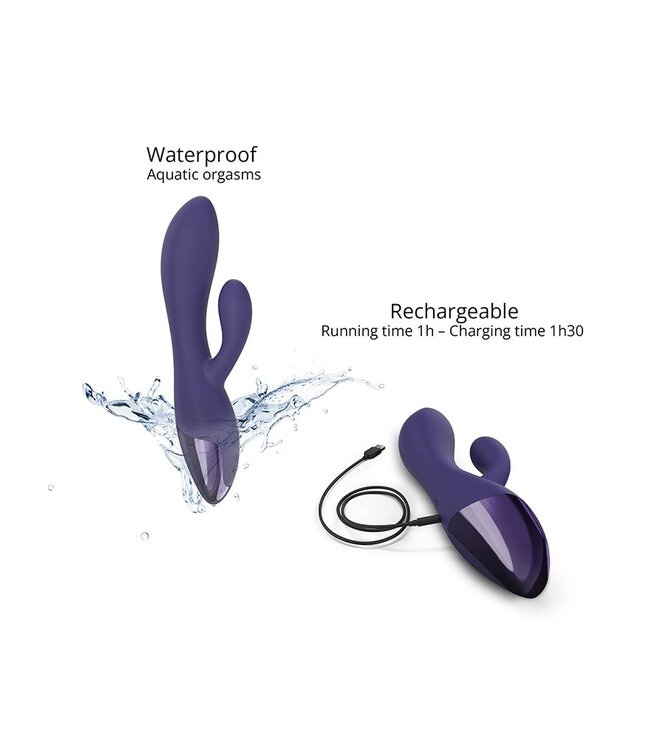 Rimba Love to Love - Funky Bunny - Rabbit Vibrator - Indigo