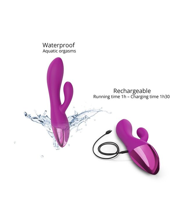 Rimba Love to Love - Funky Bunny - Rabbit Vibrator - Roze