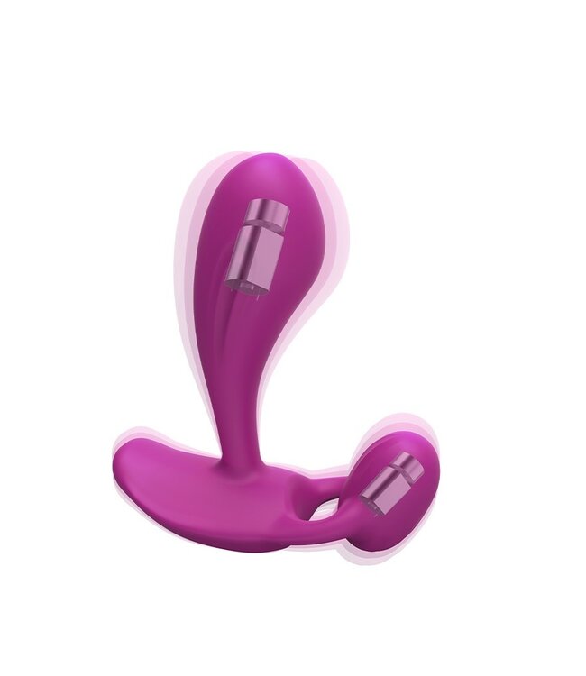 Rimba Love to Love - Witty - P&G Vibrator met Afstandsbediening - Roze