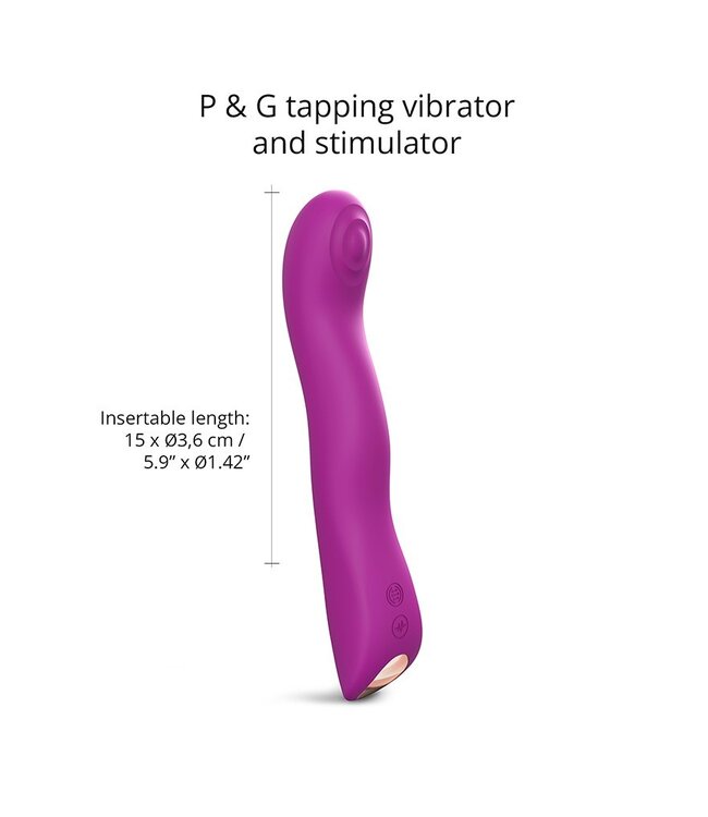 Rimba Love to Love - Swap - P&G Spot Tapping Vibrator - Roze