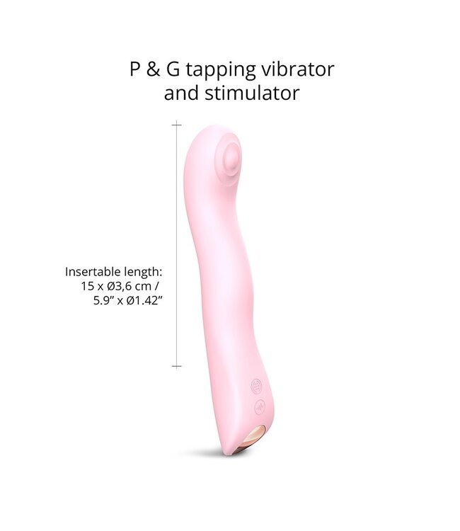 Rimba Love to Love - Swap - P&G Spot Tapping Vibrator - Lichtroze