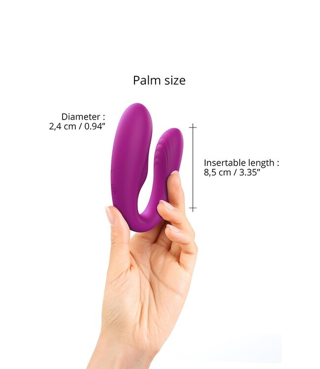 Rimba Love to Love - Match Up - Koppelvibrator met afstandsbediening - Roze
