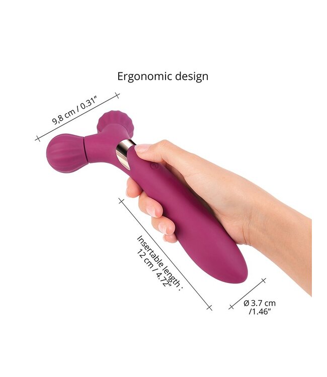 Rimba Love to Love - Fireball - Body Massager & Vibrator - Plum