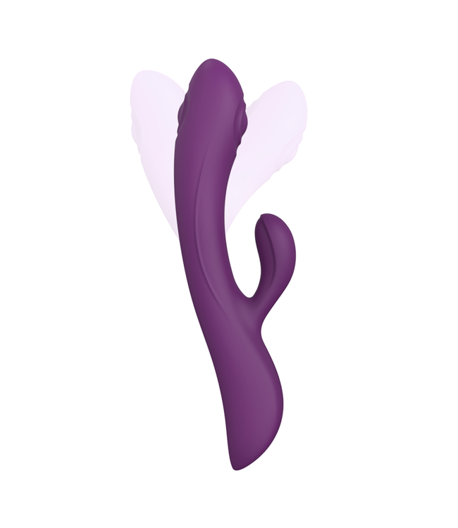 Rimba Love to Love - Bunny & Clyde - Rabbit Vibrator - Paars