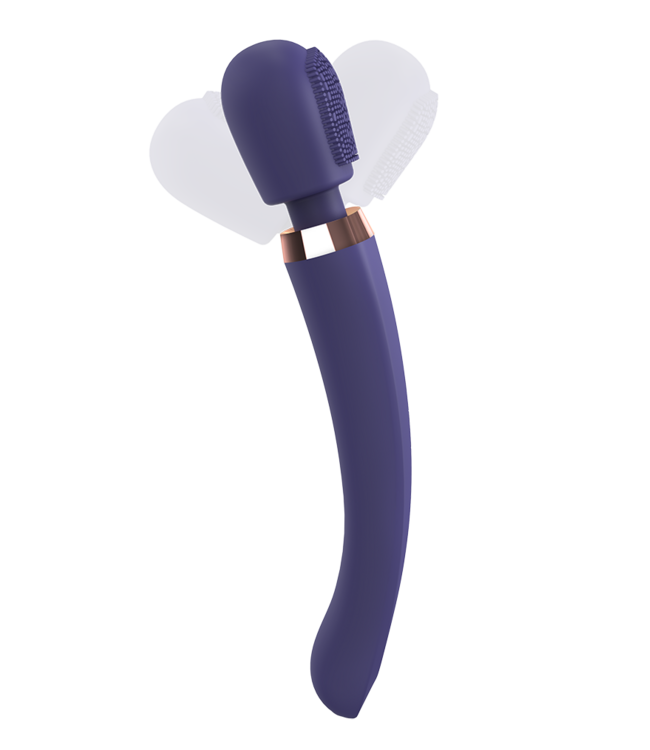 Rimba Love to Love - Brush Crush - Wandvibrator - Indigo