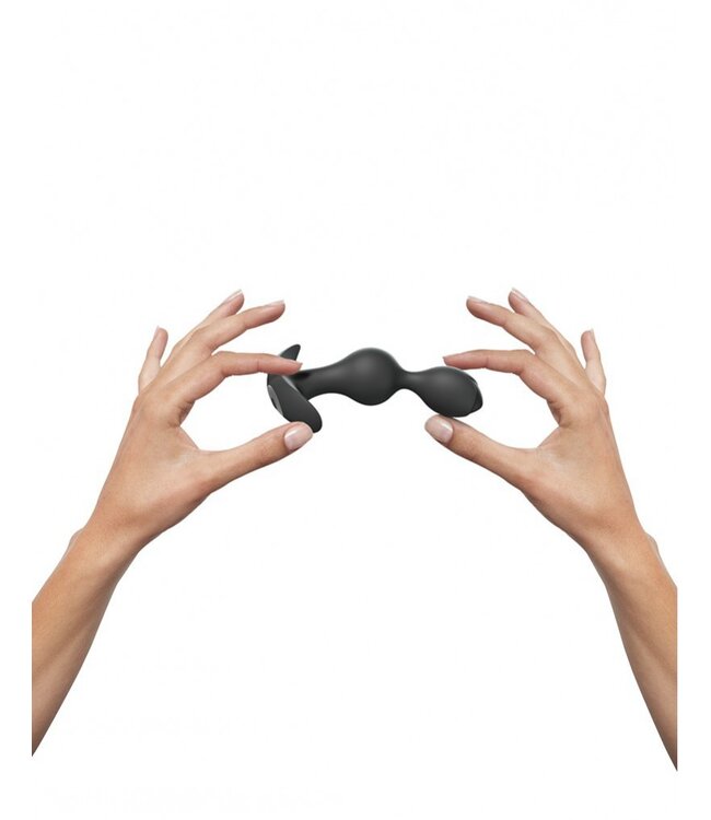 Rimba Love to Love - Twinny Bud - Vibrerende Anal Plug - Zwart