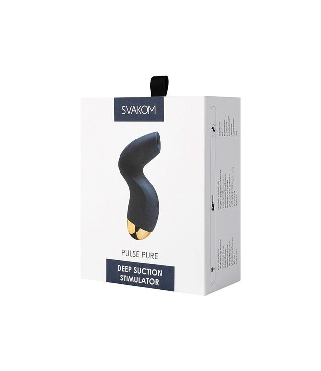 Rimba SVAKOM - Pulse Pure - Luchtdruk Vibrator - Blauw