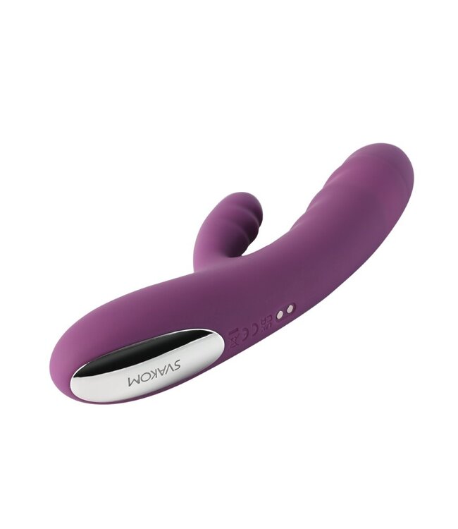 Rimba SVAKOM - Avery - Thrusting Rabbit Vibrator - Paars