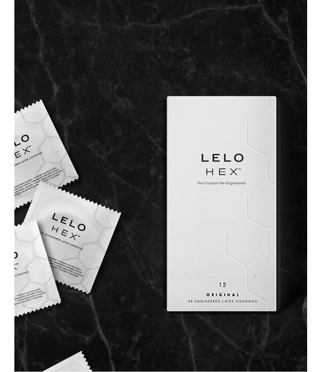 Rimba LELO - HEX Condoms Original (12 Pack)