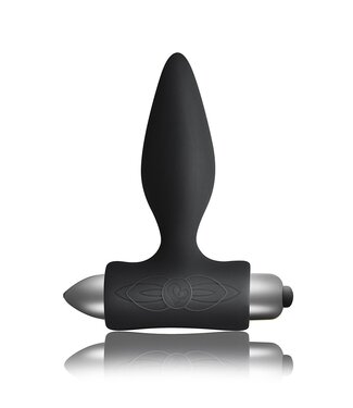 Rimba Rocks-Off - Petite Sensations Plug - Anale Vibrator - Zwart