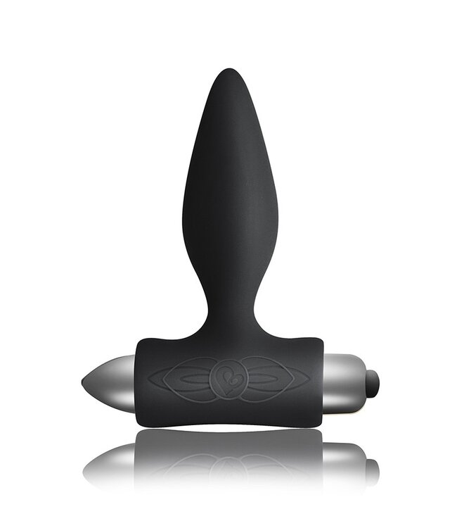 Rimba Rocks-Off - Petite Sensations Plug - Anale Vibrator - Zwart