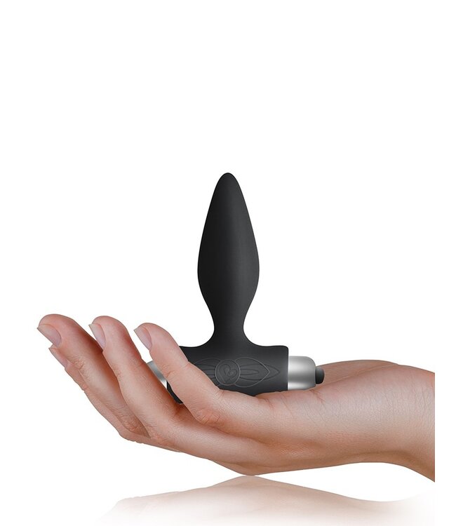 Rimba Rocks-Off - Petite Sensations Plug - Anale Vibrator - Zwart