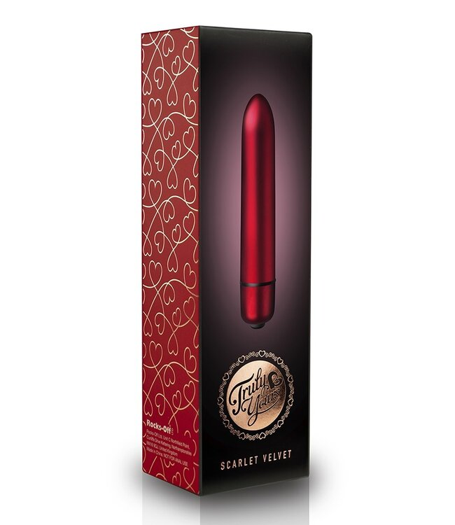 Rimba Rocks-Off Truly Yours Scarlet Velvet Ro-90mm
