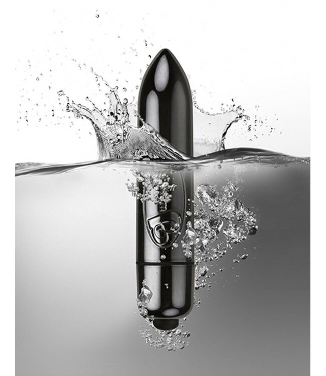 Rimba Rocks-Off RO-80mm Midnight Metal - Bullet vibrator