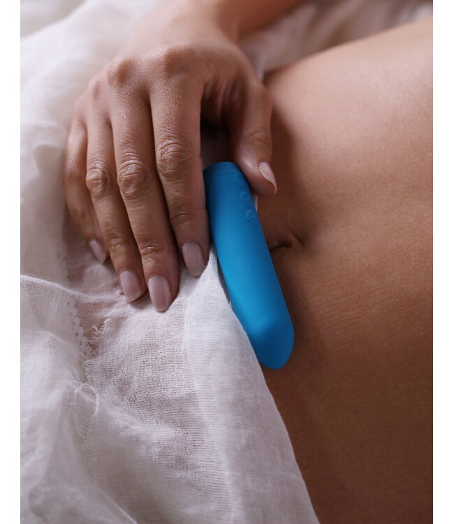 Rimba Je Joue - Classic - Bullet Vibrator met Vinger Sleeve - Blauw